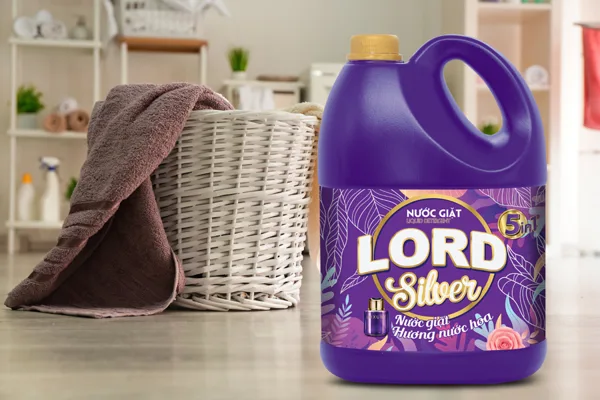Lord Silver laundry detergent - Long-lasting scent, clean as new, soft and gentle on hands