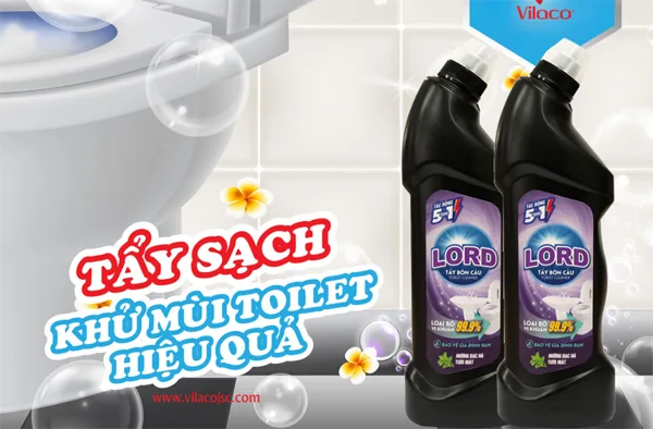 Tips to save time cleaning the toilet with Lord's Toilet Cleaner