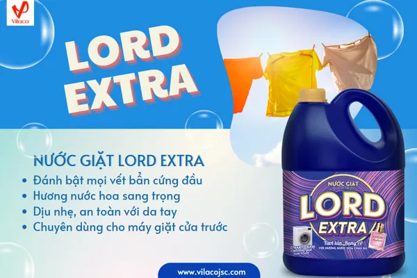 Take care of family clothes comprehensively with Lord extra laundry detergent