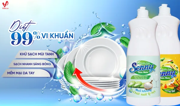 Mách chị em nước rửa chén thiên nhiên an toàn cho da tay, chén đĩa sạch bóng.