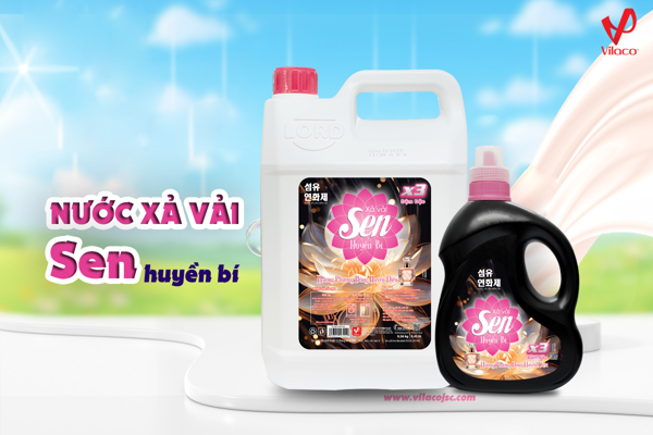 Chìm đắm trong hương thơm huyền bí với nước xả vải Sen cao cấp
