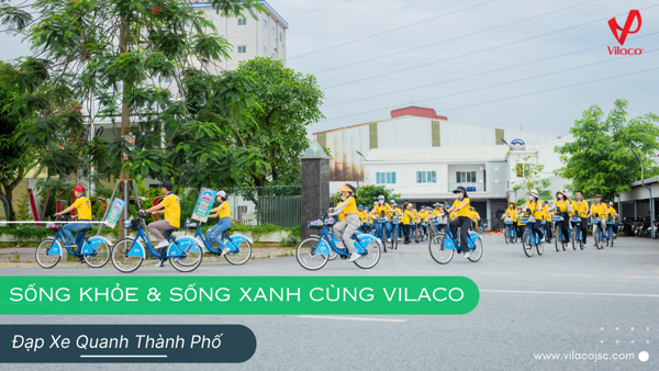 Cùng Vilaco Sống Khỏe - Sống Xanh: Đạp Xe Quanh Thành Phố