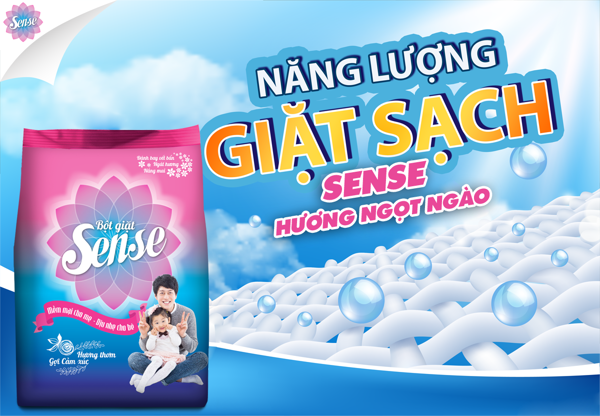 Bột Giặt Sense Hương Ngọt Ngào – Sự Lựa Chọn Hoàn Hảo Cho Độ Sạch Và An Toàn