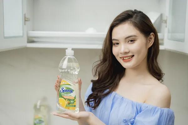 Nước Rửa Chén Senny Gừng Cam – Sạch Dầu Mỡ, Thơm Tự Nhiên