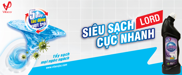 Tẩy Bồn Cầu Lord – Sạch Bóng Tận Gốc, Không Mùi Khó Chịu!