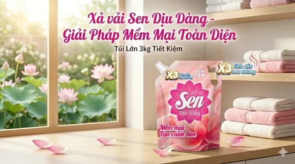 Nước Xả Làm Mềm Vải Sen Có Thơm Không? Review Chi Tiết Và Cách Dùng Hiệu Quả