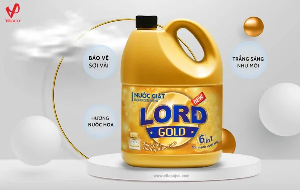 Say goodbye to the worry of damaged clothes, fragrant clothes with Lord Gold laundry detergent
