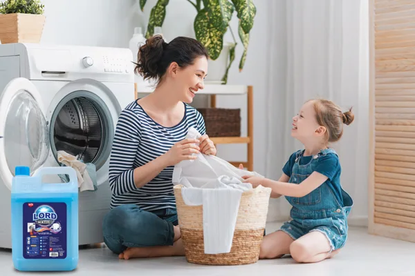 Lord Matic laundry detergent leaves clothes deeply clean and fragrant