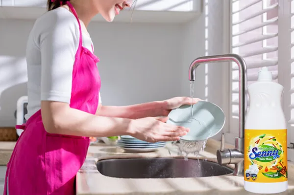 Senny cinnamon dishwashing liquid - Convenient and safe product