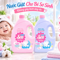 Chọn Nước Giặt Cho Bé Sơ Sinh: Vì Sao Mẹ Bỉm Quan Tâm Sen Baby?