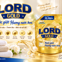 Nước Giặt Lord Gold Hương Nước Hoa – Sạch Sâu, Thơm Sang, Lưu Hương Dài Lâu