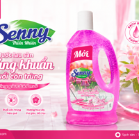 Nước Lau Sàn Senny Hương Hoa Lily – Kháng Khuẩn, Đuổi Côn Trùng, Không Gian Tươi Mới