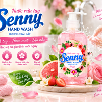 Nước Rửa Tay Senny Hương Trái Cây – Sạch Tay, Thơm Mát, Dịu Nhẹ