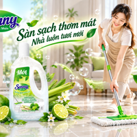 Chọn Nước Lau Sàn An Toàn Hiện Nay: Khám Phá Senny Thiên Nhiên Hương Sả Chanh