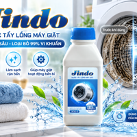 Nước Tẩy Lồng Máy Giặt Jindo 300g – Bí Quyết Vệ Sinh Máy Giặt Sạch Sẽ Tại Nhà