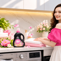 Nước Xả Vải Sen Huyền Bí Hương Nước Hoa – Bí Quyết Cho Quần Áo Mềm Mại, Thơm Cuốn Hút