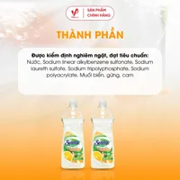 Senny Ginger & Orange Concentrated Dishwashing Liquid x3