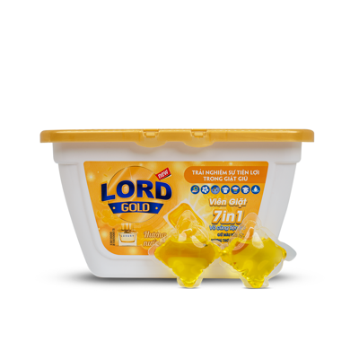 Lord Gold Perfumed Laundry Pods 