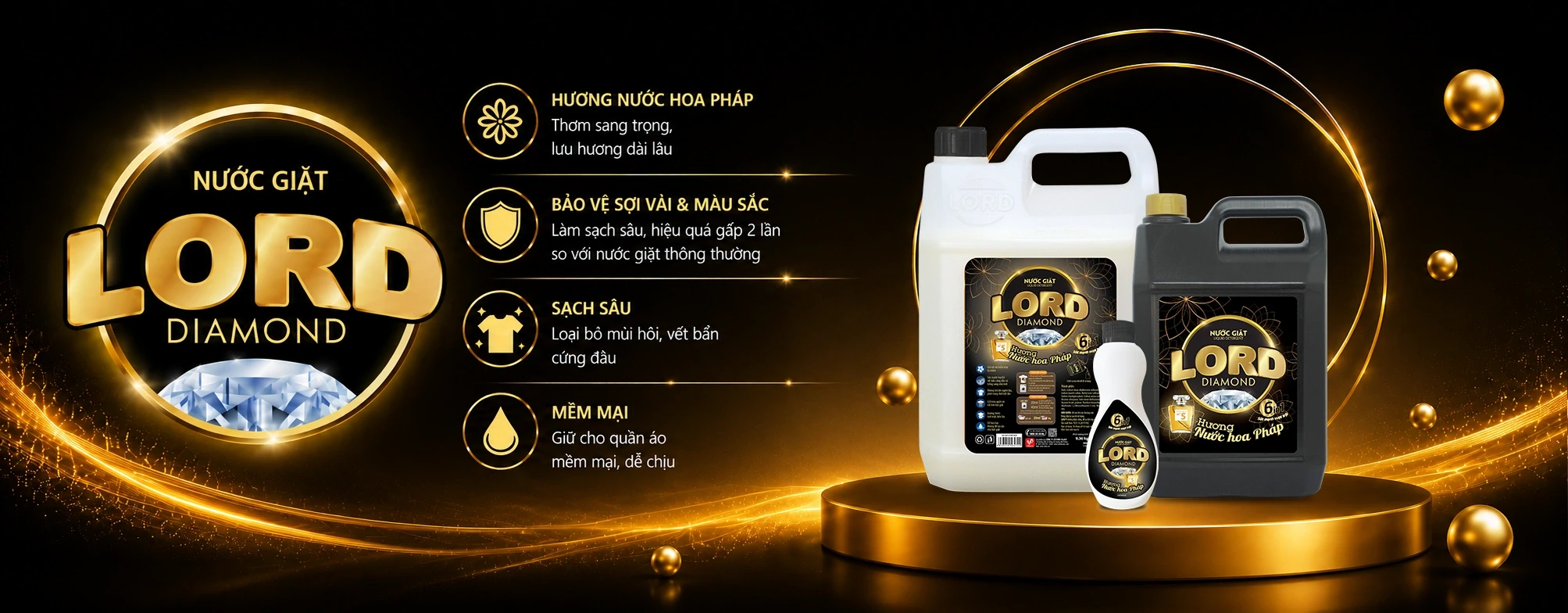 nước giặt lord gold