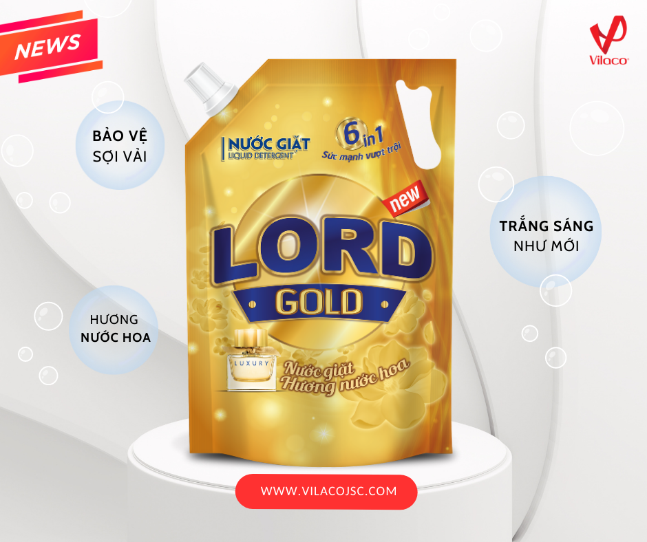 Nước giặt Lord Gold hương nước hoa