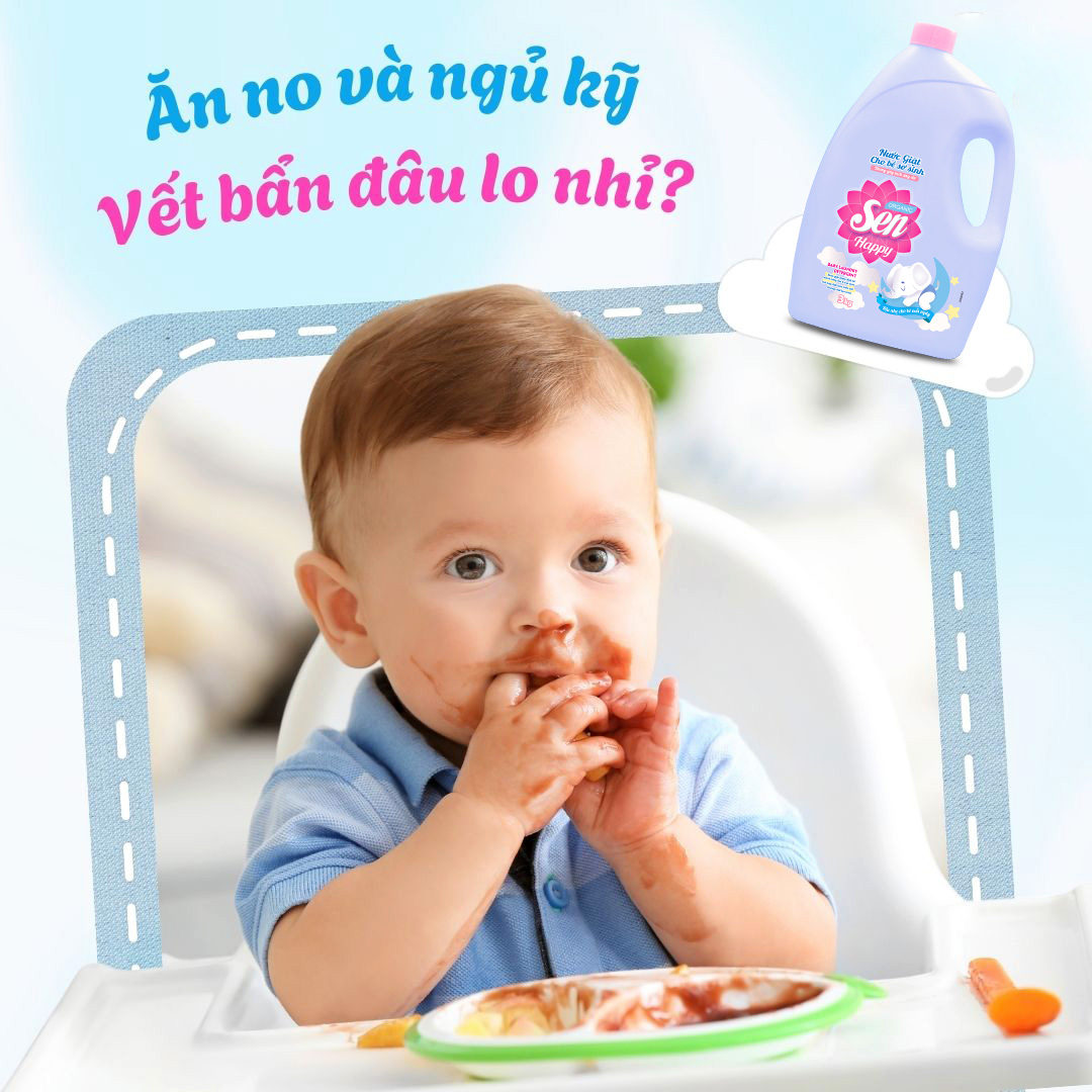 Nước Giặt Cho Trẻ Sơ Sinh Sen