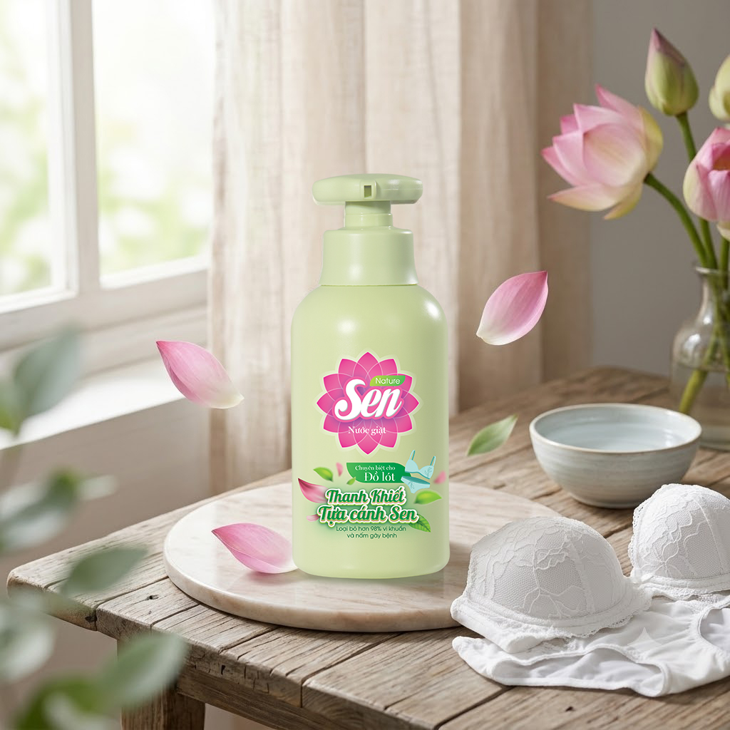 Nước Giặt Đồ Lót Sen
