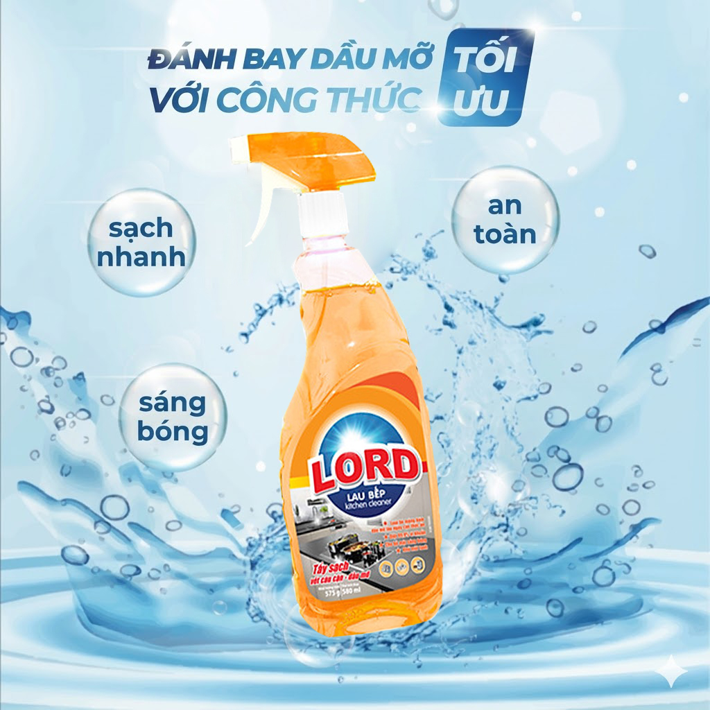 Nước Lau Bếp Lord Hương Chanh