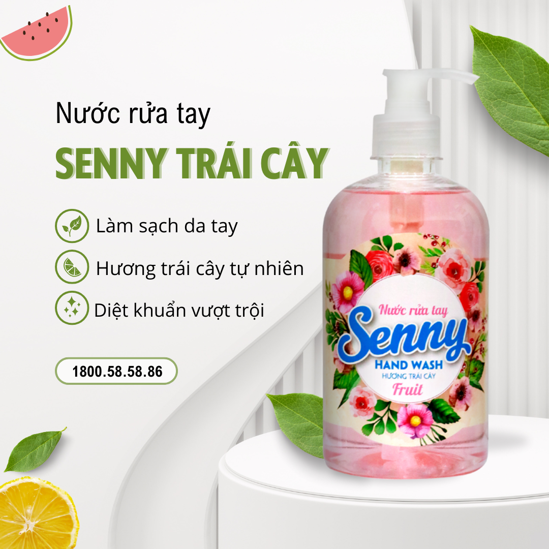 Nước Rửa Tay Senny Trái Cây 500ml