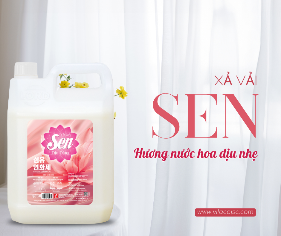 Nước Xả Vải Sen Dịu Dàng