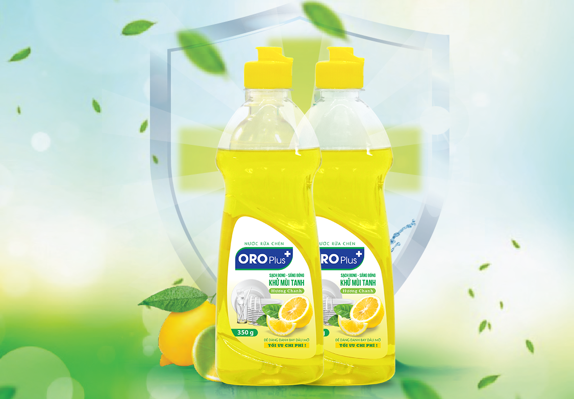 Sạch Bóng Không Tốn Sức – Có Oroplus Hương Chanh Giúp Bạn 