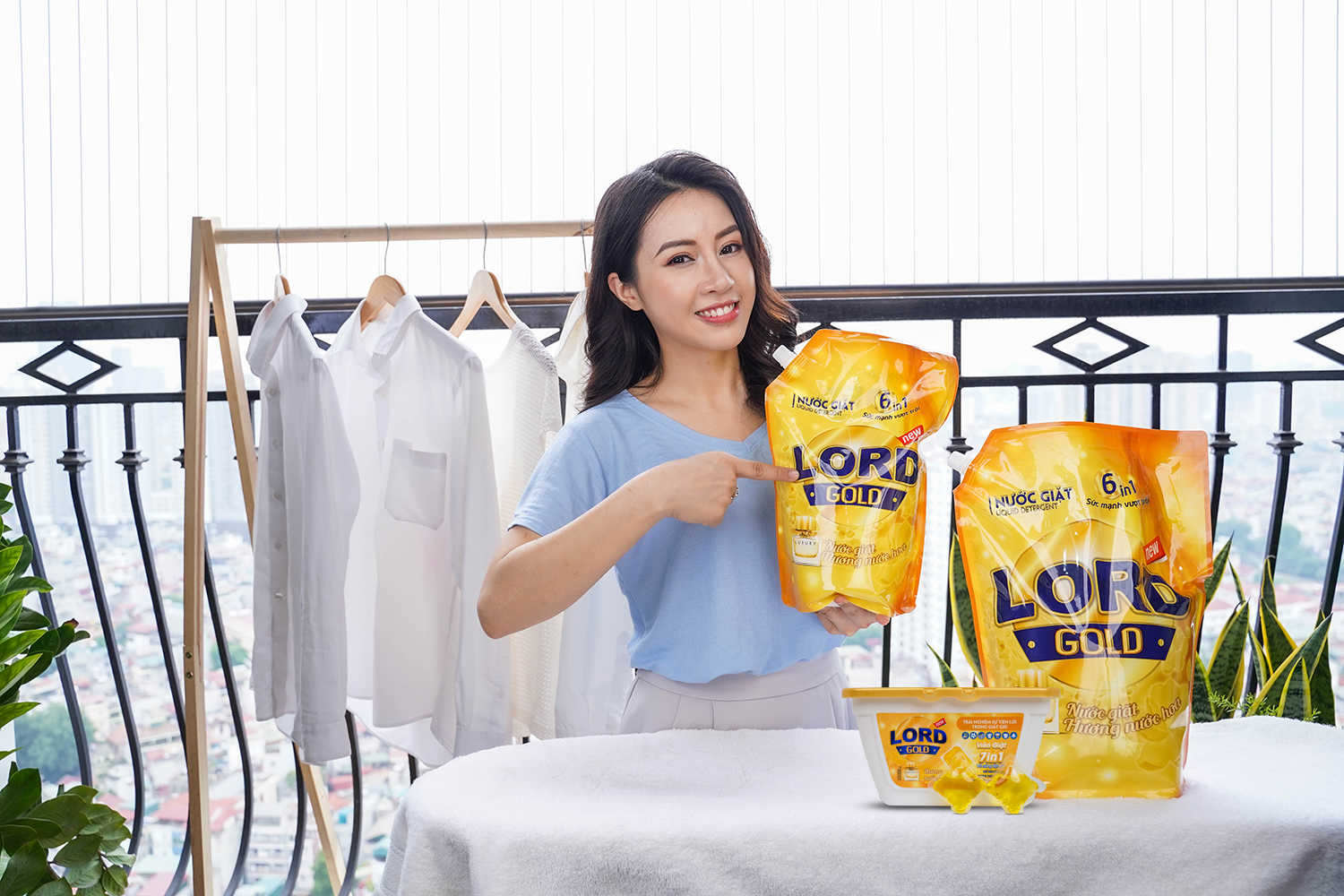 Viên Giặt Lord Gold – Mùi Thơm Đỉnh Cao, Gợi Cảm Như Nước Hoa Pháp