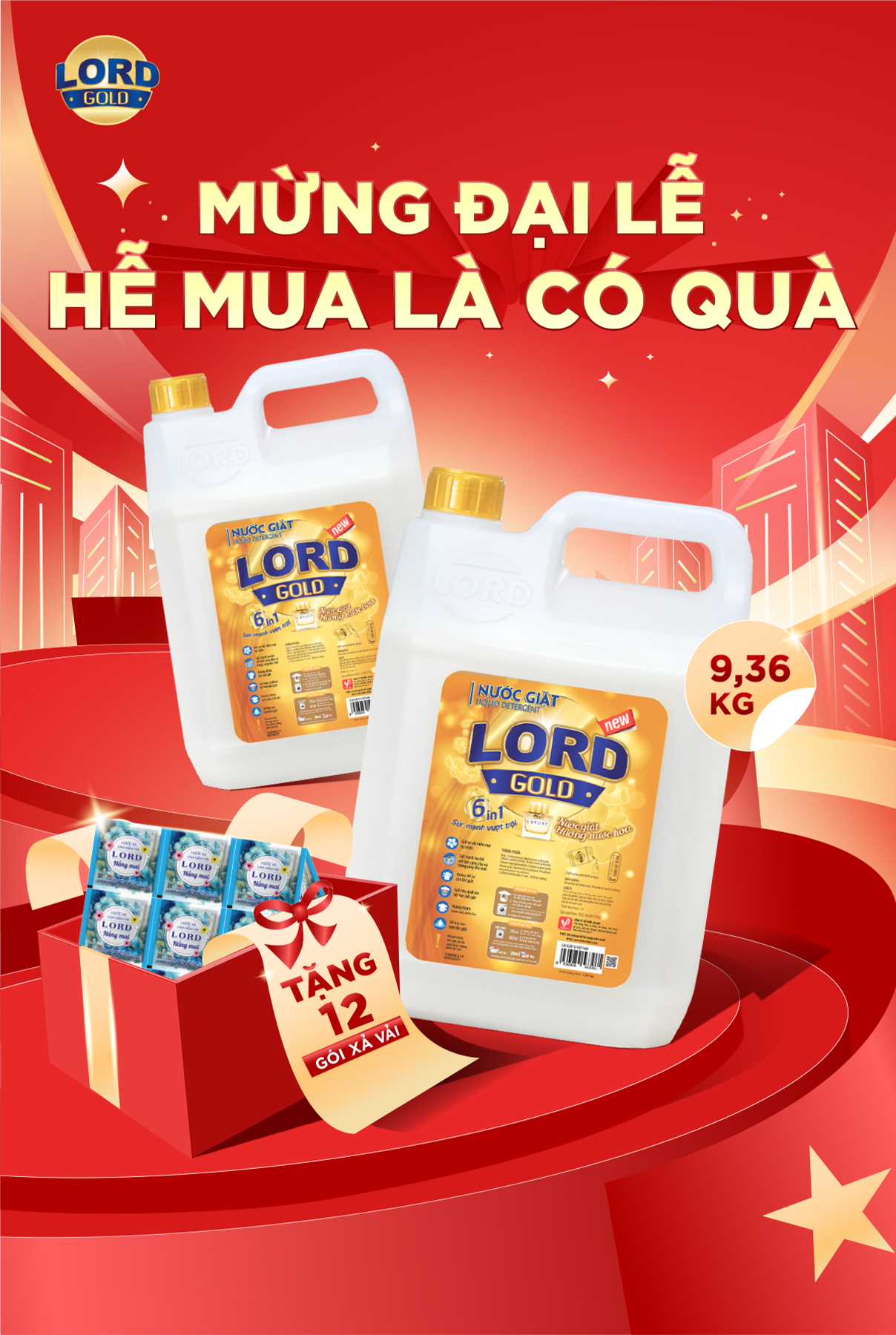 LORD GOLD: MỪNG ĐẠI LỄ - HỄ MUA LÀ CÓ QUÀ 