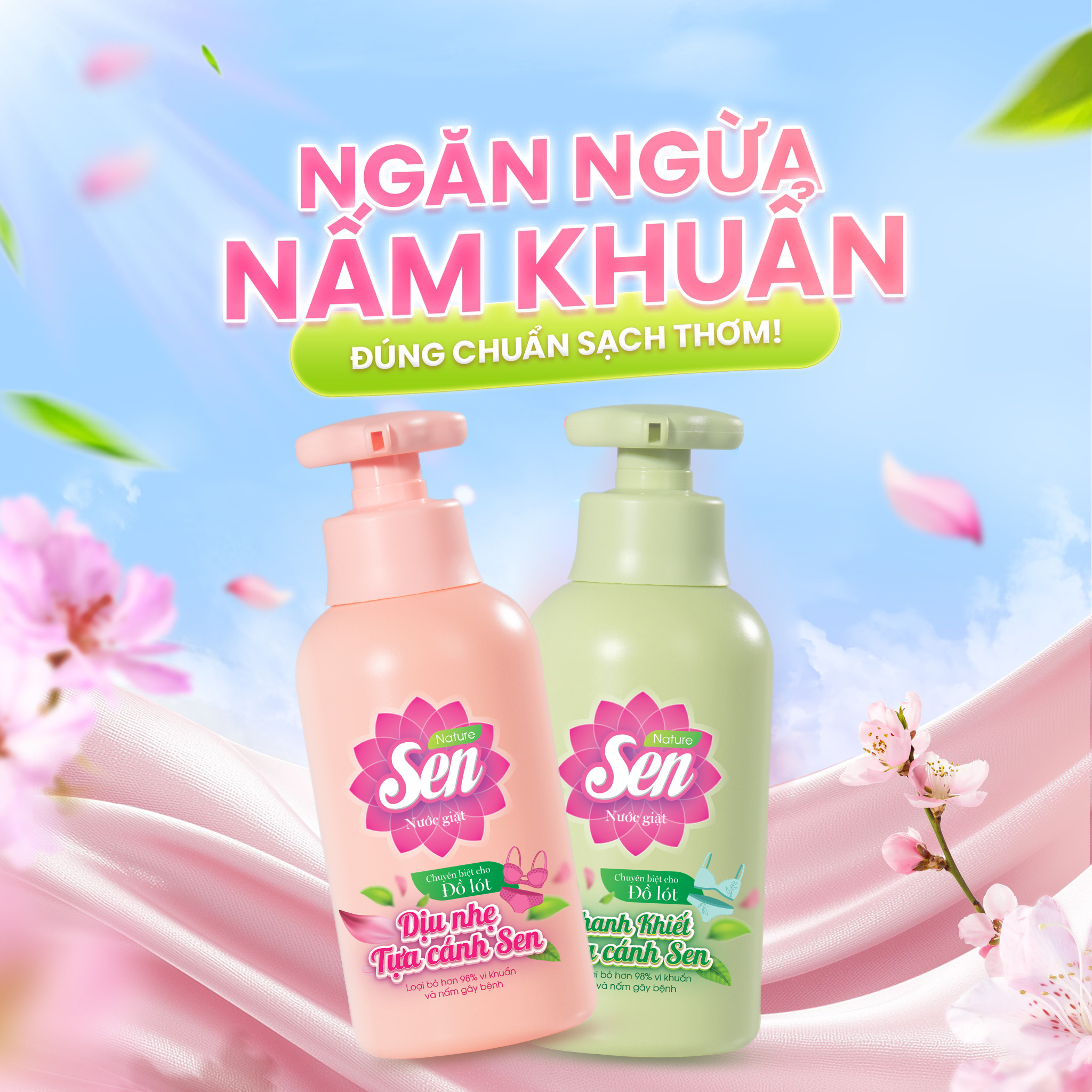 Nâng Niu Vẻ Đẹp Từ Những Điều Nhỏ Nhất – Cùng Sen Chăm Sóc Đồ Lót Của Bạn