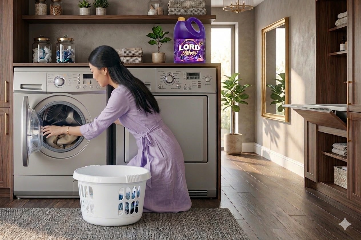 Nước Giặt Lord Silver Hương Nước Hoa – Giải Pháp Giặt Xả Cao Cấp Cho Cuộc Sống Hiện Đại