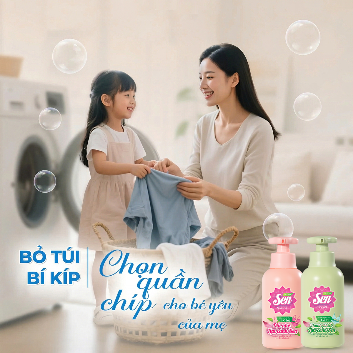 Bí Kíp Chọn Quần Chip Và Nước Giặt Đồ Lót An Toàn Cho Mẹ Và Bé Yêu