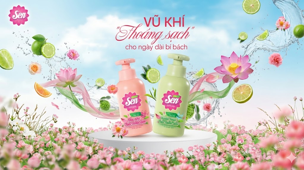 Nước Giặt Đồ Lót Sen – Giải Pháp Làm Sạch Dịu Nhẹ, Khử Mùi Hiệu Quả Cho Đồ Lót Hằng Ngày