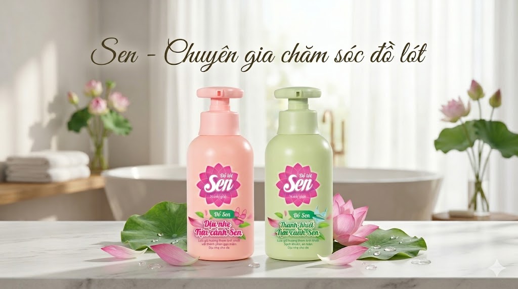 Review Nước Giặt Chuyên Biệt Cho Đồ Lót Sen Có Tốt Không?