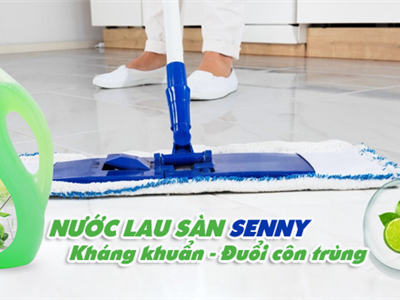 Nước lau sàn Senny thiên nhiên hương sả chanh, kháng khuẩn đuổi côn trùng hiệu quả