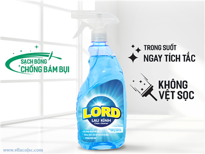 Nước lau kính Lord - An toàn cho sức khỏe người dùng