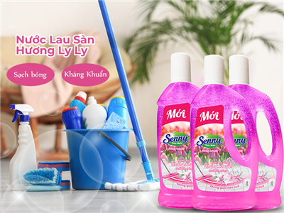 Nước Lau Sàn Lily - Sạch Bóng Từng Góc Nhỏ, Hương Thơm Quyến Rũ