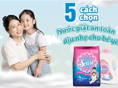 5 Bí Quyết Chọn Nước Giặt An Toàn Cho Bé Yêu, Mềm Mại Và Dịu Êm