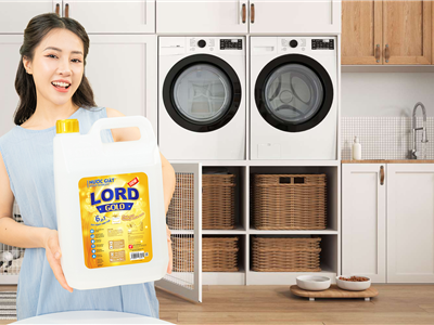 Lord Gold – Giặt Sạch Hơn, Hương Thơm Lâu Hơn, Chăm Sóc Quần Áo Mềm Mại