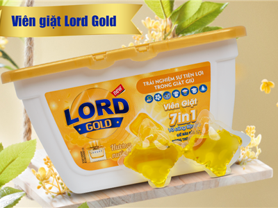 Nước Giặt Lord Gold Ra Mắt Viên Giặt Tiện Lợi – Giải Pháp Mới Cho Việc Giặt Giũ