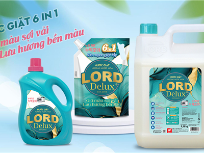 Lord Delux - Giặt Sạch, Xả Thơm, Từng Sợi Vải Mềm Mại