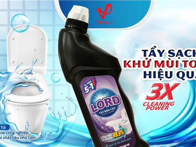 Sạch Bóng – Không Mùi Hôi: Đã Có Nước Tẩy Bồn Cầu Lord 