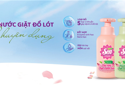 Sạch Dịu Nhẹ – An Tâm Mỗi Ngày Với Nước Giặt Đồ Lót Sen