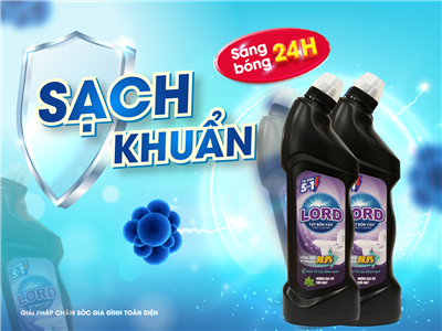 Tẩy Bồn Cầu Lord Hương Thơm Ngát – Bồn Cầu Trắng Sáng Mỗi Ngày