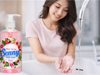 Nước Rửa Tay Senny Hương Trái Cây – Sạch Khuẩn Dịu Nhẹ, Thơm Mát Tự Nhiên