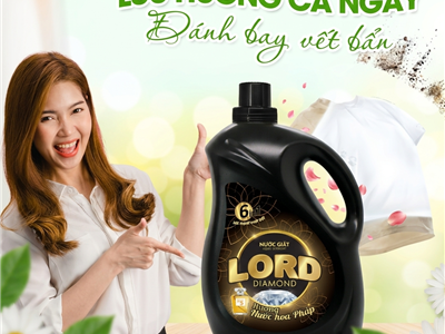 Nước Giặt Lord Diamond Hương Nước Hoa – Giải Pháp Giữ Quần Áo Thơm Lâu Cả Ngày