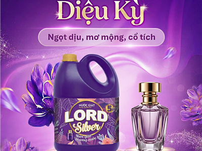Nước Giặt LORD Silver – Nhỏ Gọn Mà “Có Võ”, Giặt Sạch Thơm Lâu